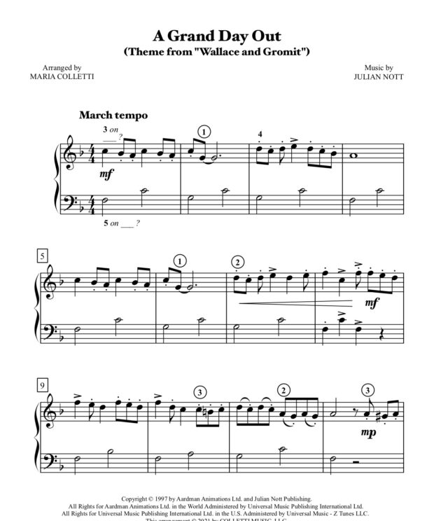 A Grand Day Out (from Wallace and Gromit) Level 2