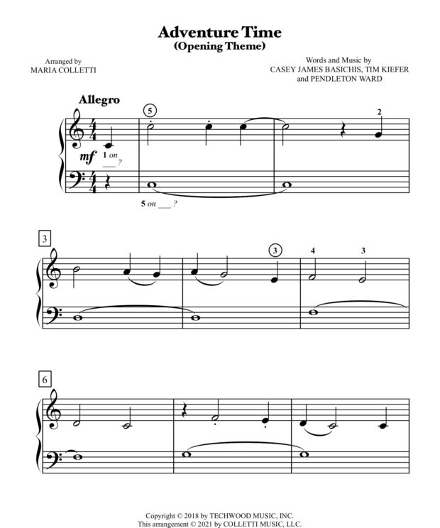 Adventure-Time-Level-1-Piano