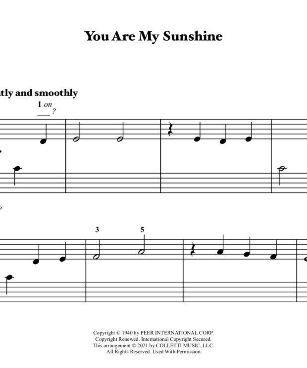 You Are My Sunshine – Primer Level