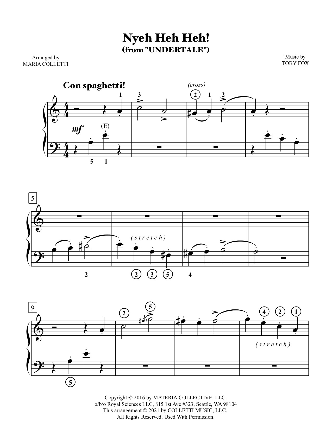 Play Start Menu (Undertale) Music Sheet