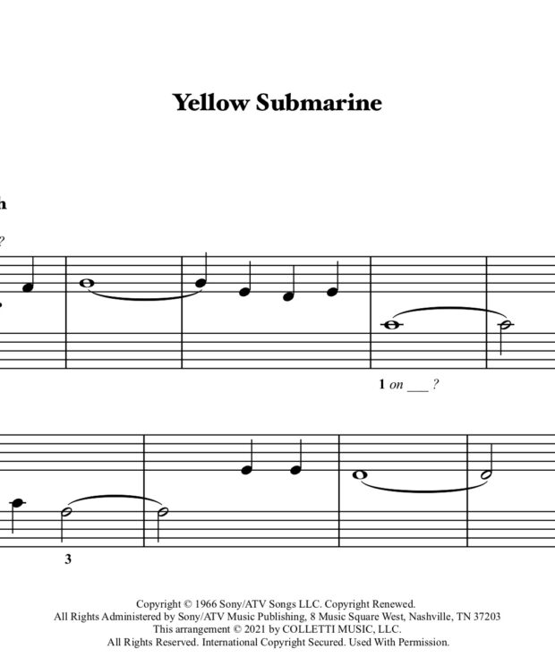 Yellow Submarine (Primer Level)